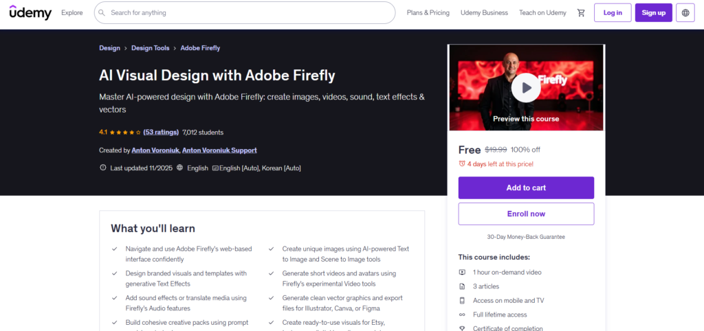  Udemy graphic design free coupon course