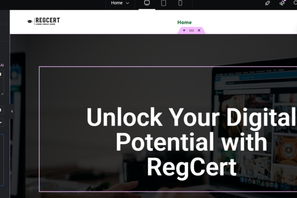 How to design a website home page on WordPress