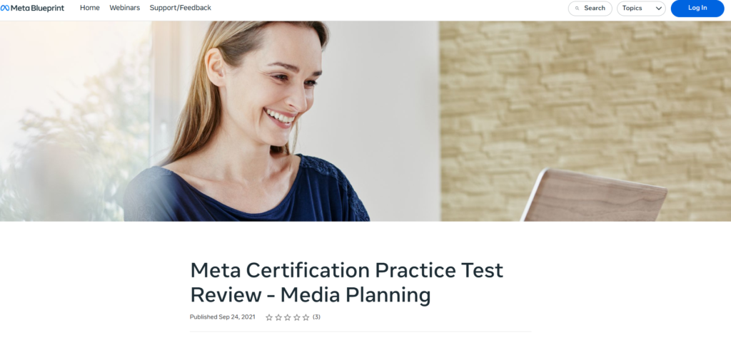 Meta Blueprint free social media marketing training