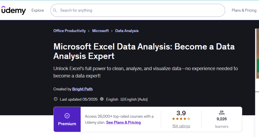data analysis skills for freelance professionals