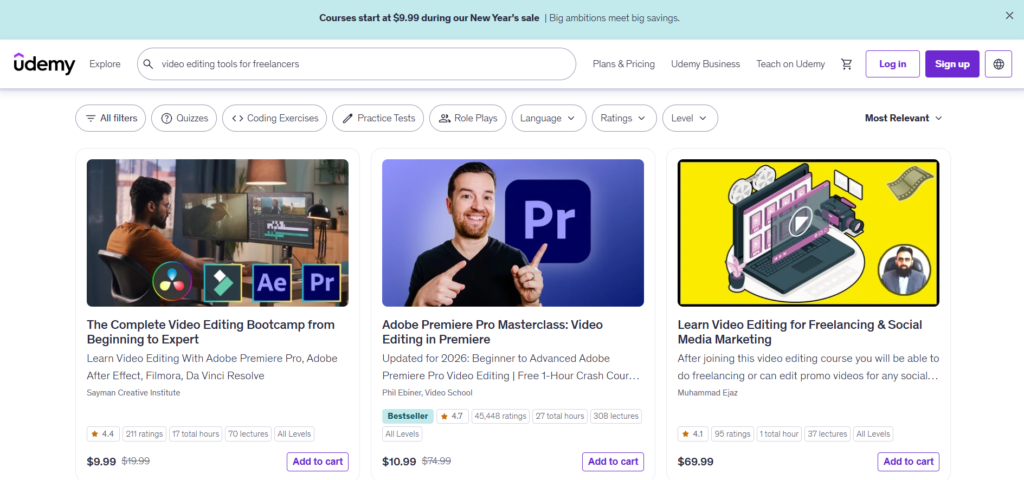 video editing tools for freelancers