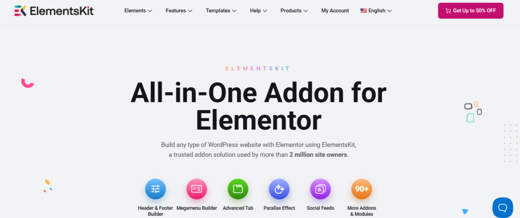 How to build your first website using Elementskit for free 